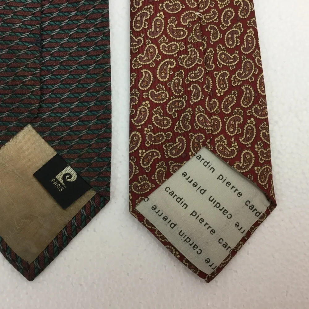 Set 4 Men's Neck Ties Pierre Cardin
